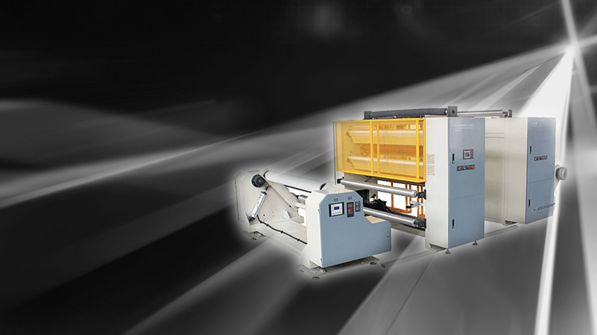 Plasma treatment machine for textile materials